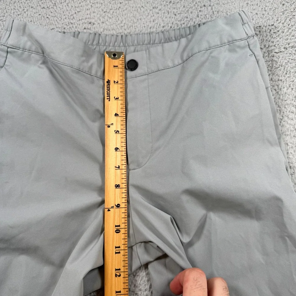 Banana Republic Mens Gray Performance Jogger Pants Size 30 Tapered Elastic Cuff